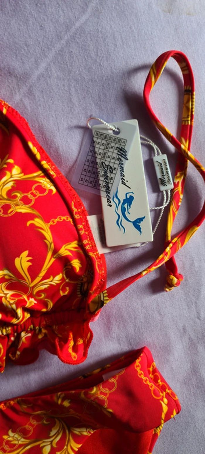 Maillot de bain rouge - photo numéro 4