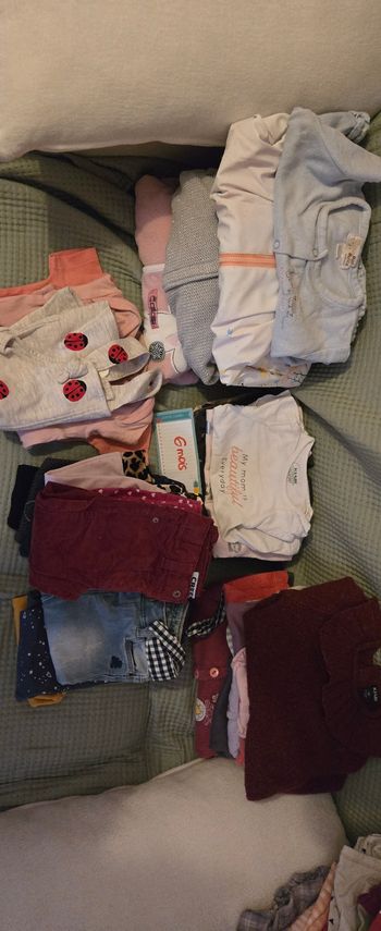 32 pieces 6mois hiver fille