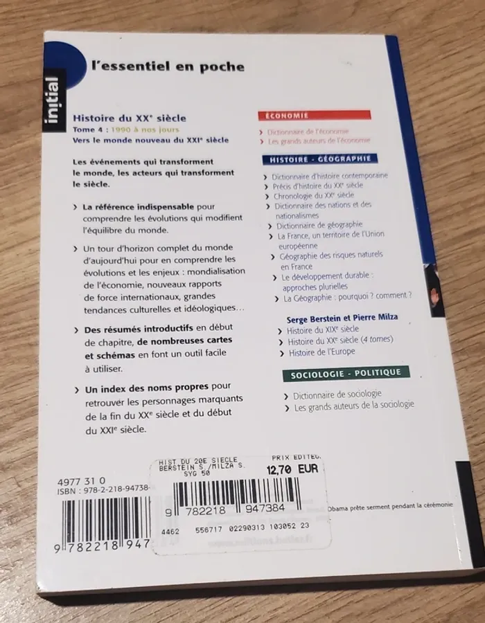 Livre Histoire du XXe siècle - Tome 4 - photo numéro 3