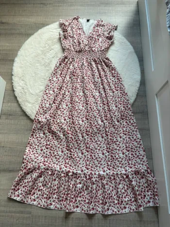 Longue robe fleurie
