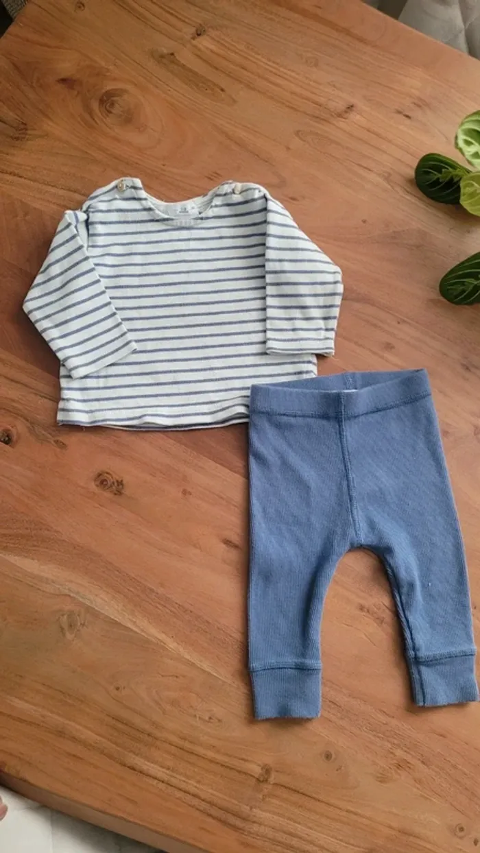 Ensemble garçon Zara 1-3 mois
