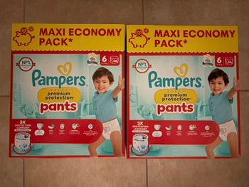 Couches Pampers Premium Protection Taille 6 Neuf 