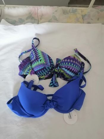 Lots de 2 haut de maillot de bain taille 36