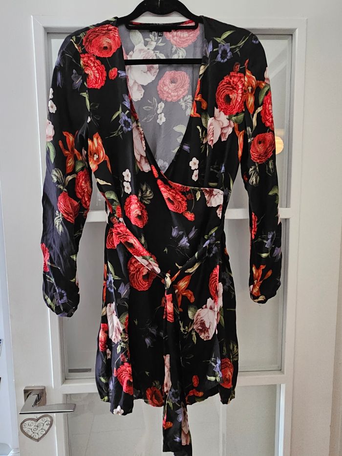 Robe portefeuille imprimée fleurs Superdry 38/40