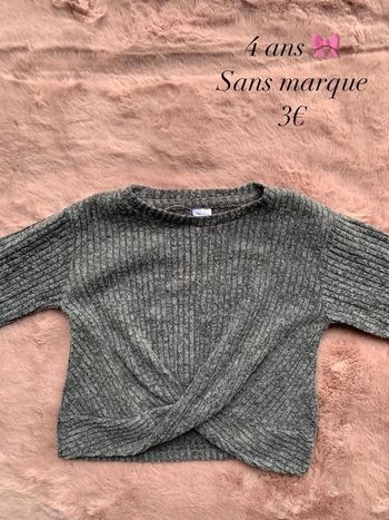 Pull 🎀 4 ans