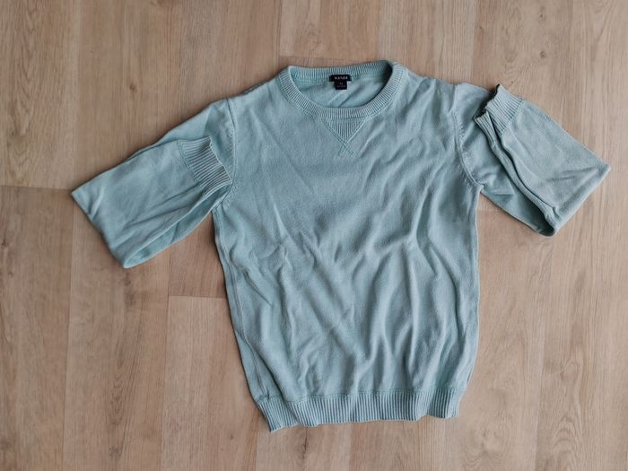 Pull bleu clair garçon