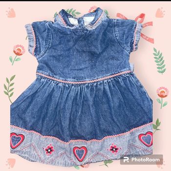 Robe en jeans