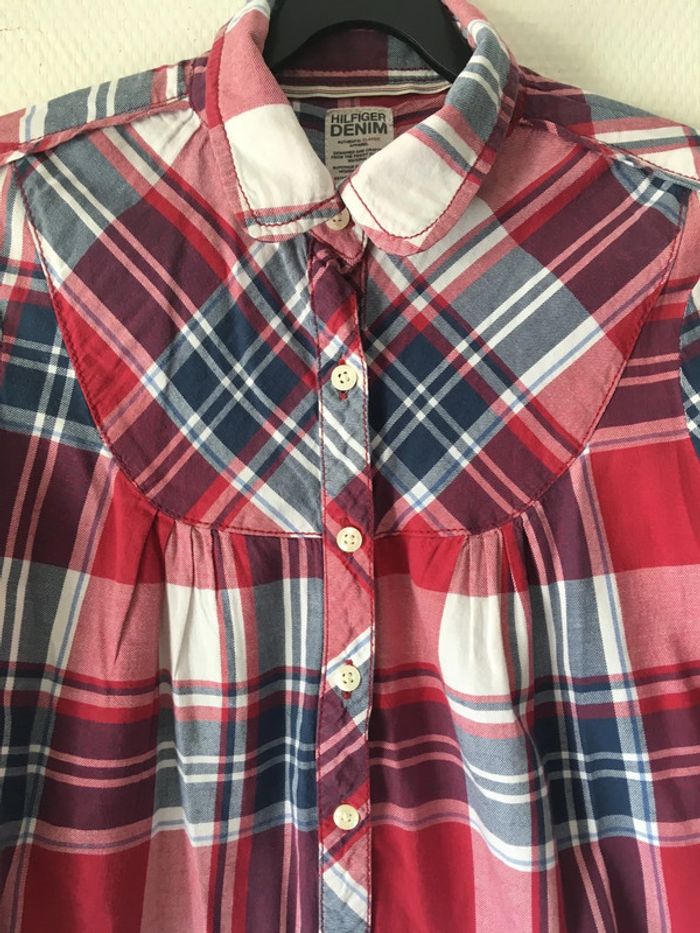 Chemise à carreaux Hilfiger Denim - photo numéro 3