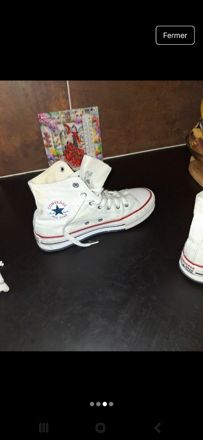 Vend converse authentique - photo numéro 3