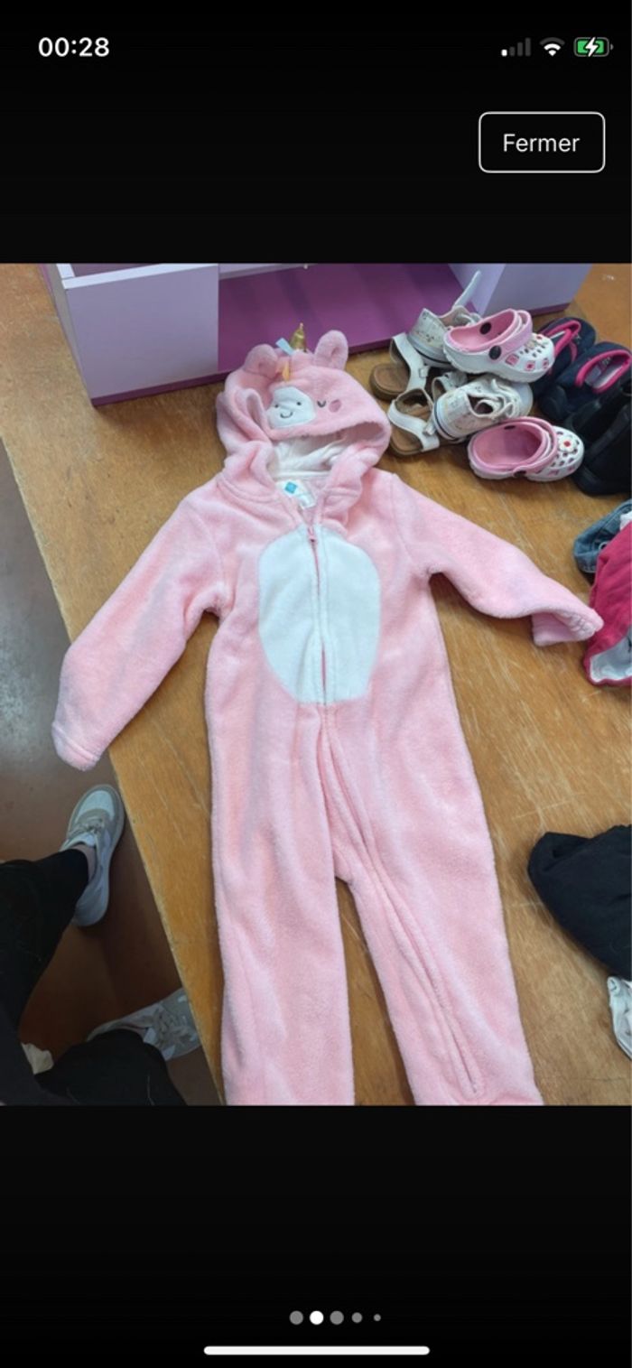 Lot de pyjamas fille 18 mois - photo numéro 4