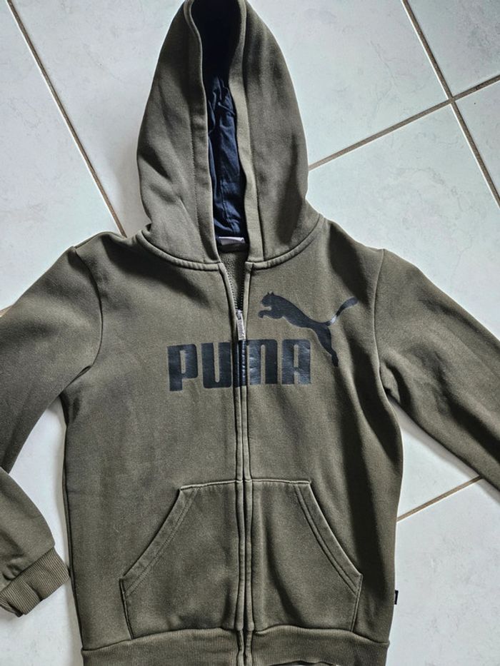 Veste zippée garçon Puma 12 ans U33 - photo numéro 3