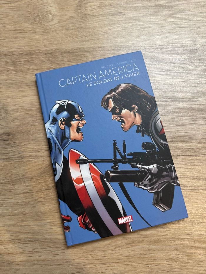 Livre captain america le soldat de l’hiver