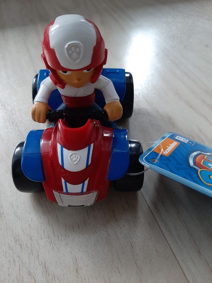 Paw patrouille racers ryder mini véhicule voiture pat patrouille - photo numéro 2