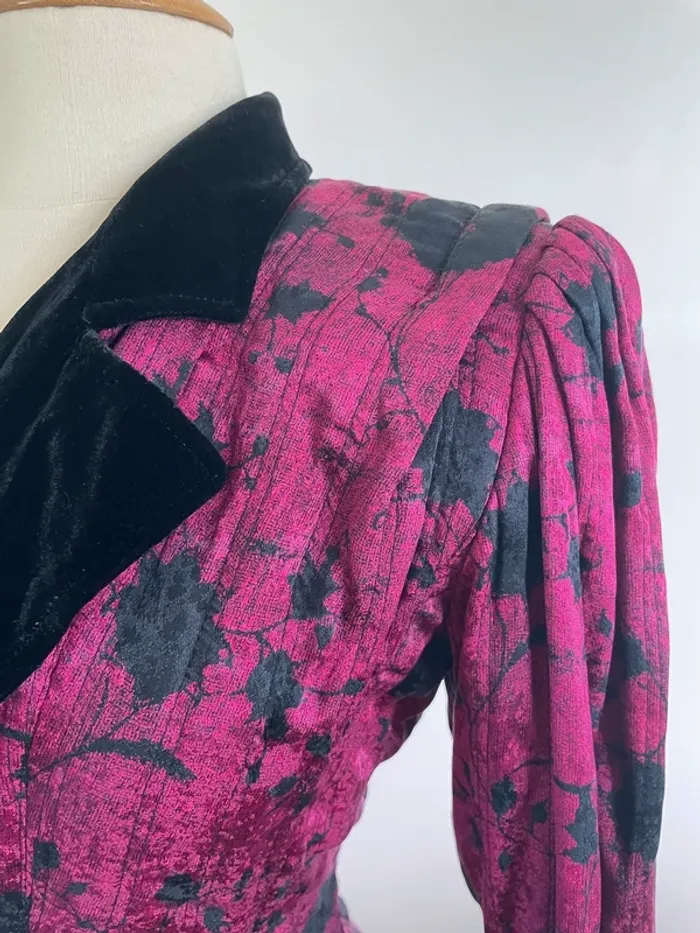 Veste Emanuel Ungaro 38 fuschia - photo numéro 4