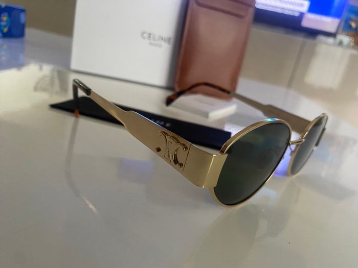 Lunettes de soleil Celine triomphe avec boite d’origine - photo numéro 5