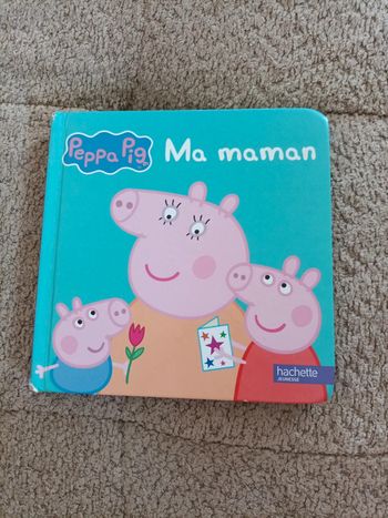 Livre cartonné Peppa pig : Ma maman