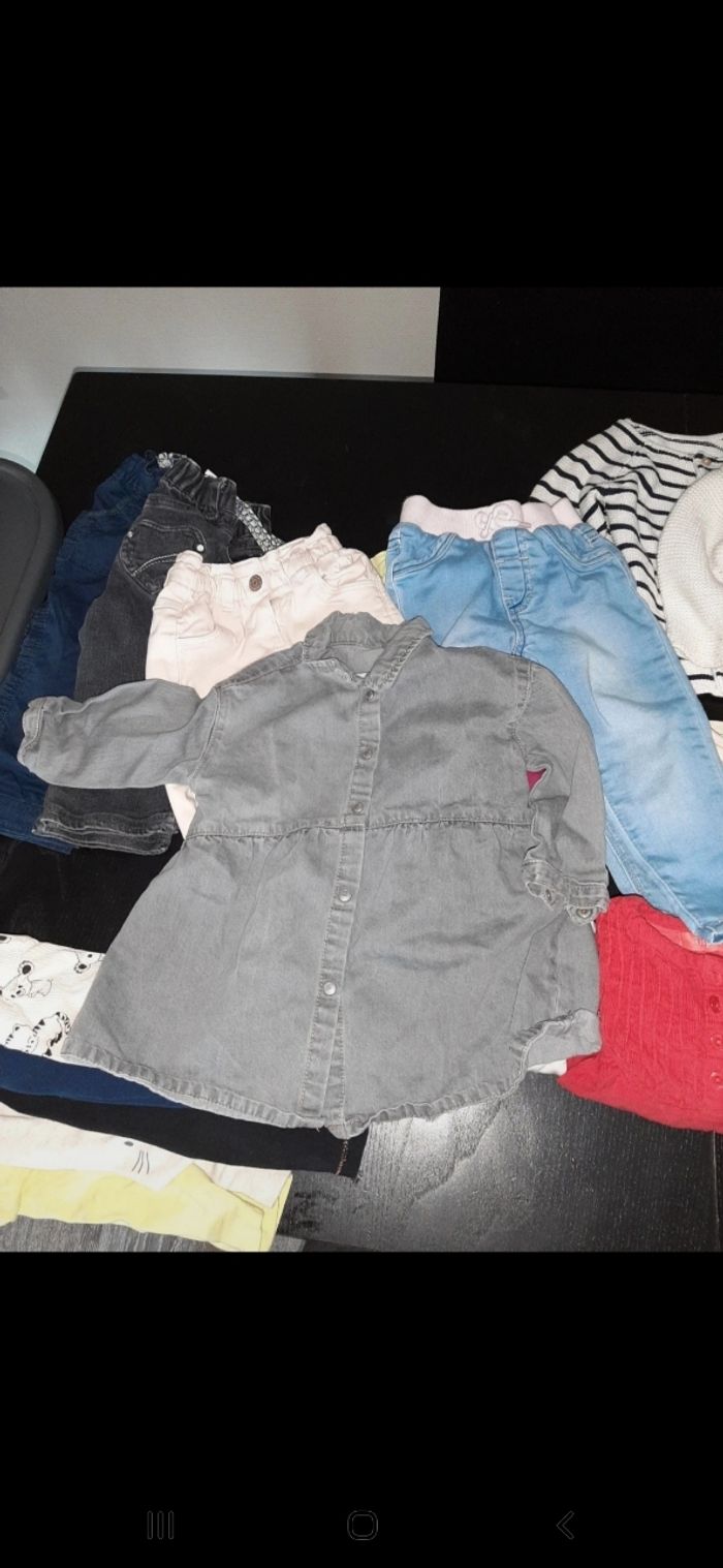 Lot vêtements fille 12mois - photo numéro 6