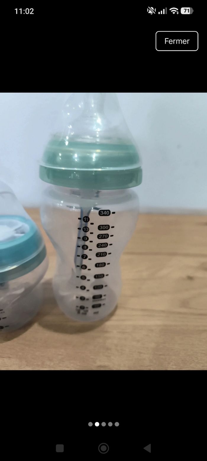 Biberon anti colique tommee tippee - photo numéro 2