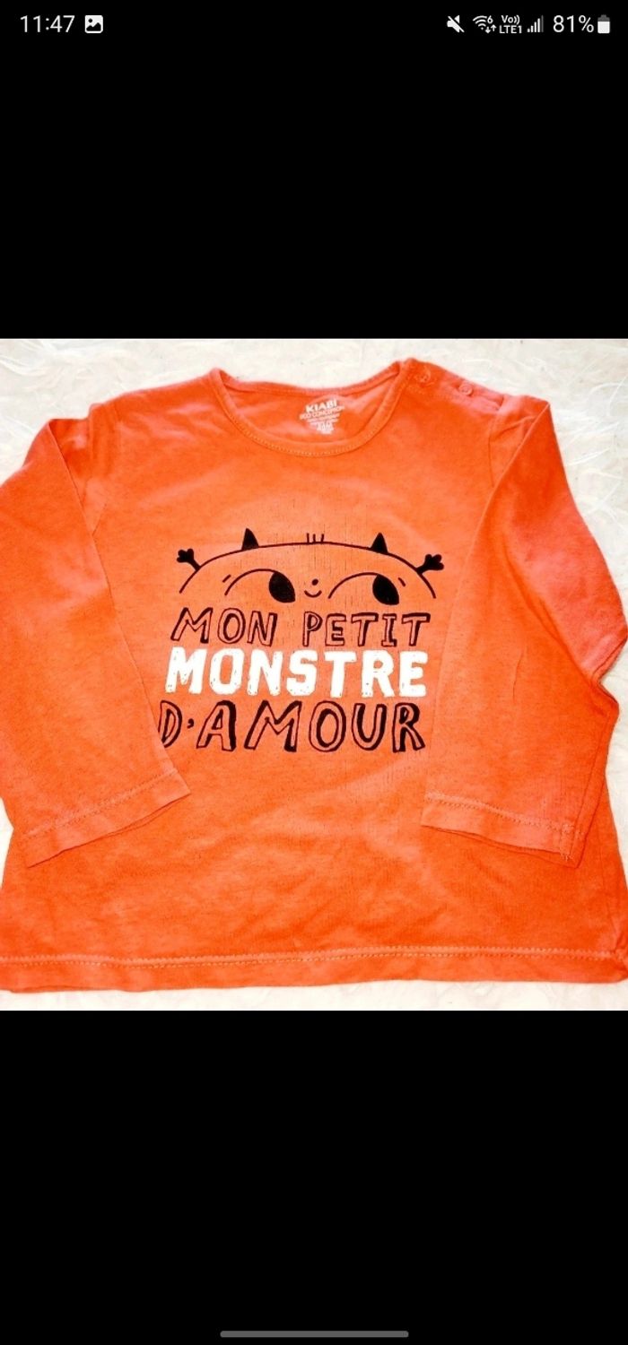 Tee-shirt garçon 💙