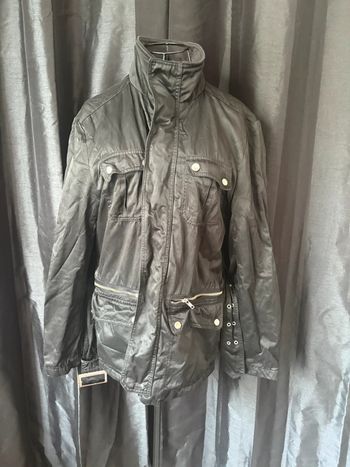 Veste noire H&M style motard - Taille 46 / 36R