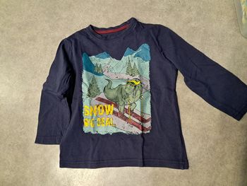 haut tee shirt manches longues garcon 3/4 ans