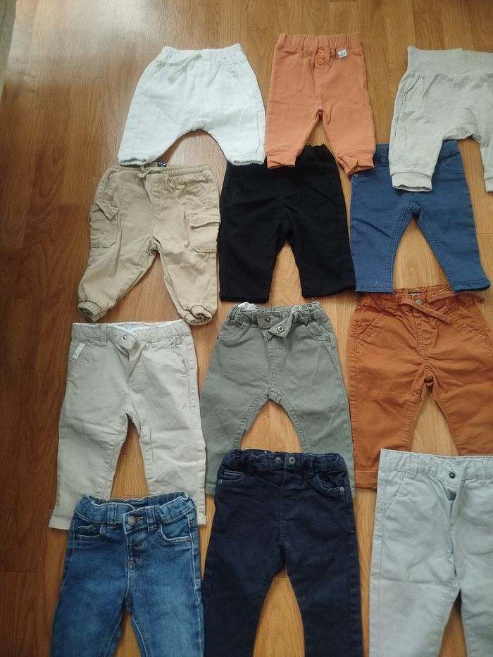Lot de 12 pantalon s - photo numéro 3