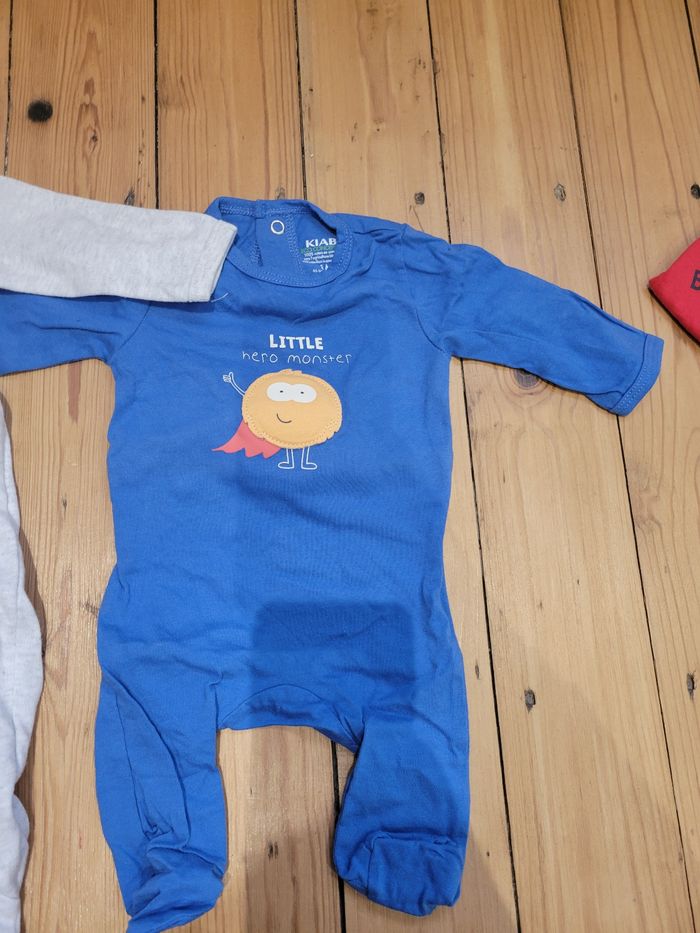 Deux pyjama coton bébé - photo numéro 2