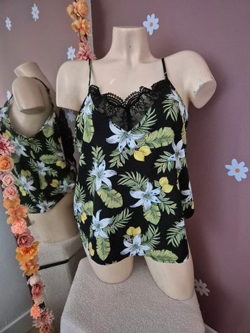 Débardeur fleuri Taille L