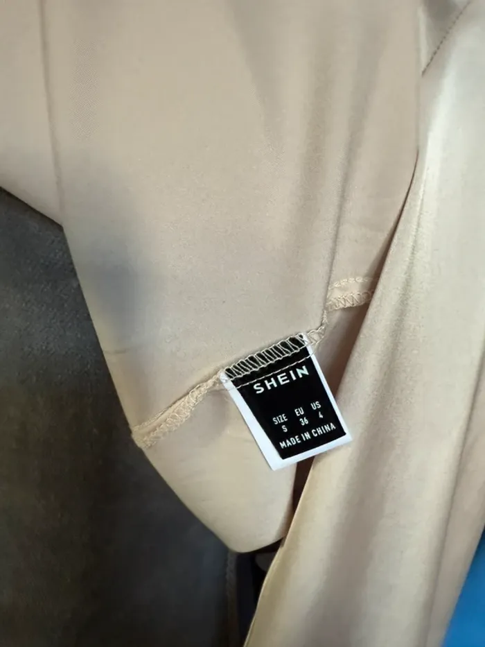 chemise satin shein - photo numéro 5