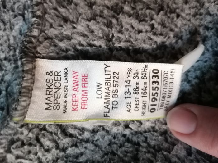 Peignoir de bain enfant 13-14 ans - photo numéro 4