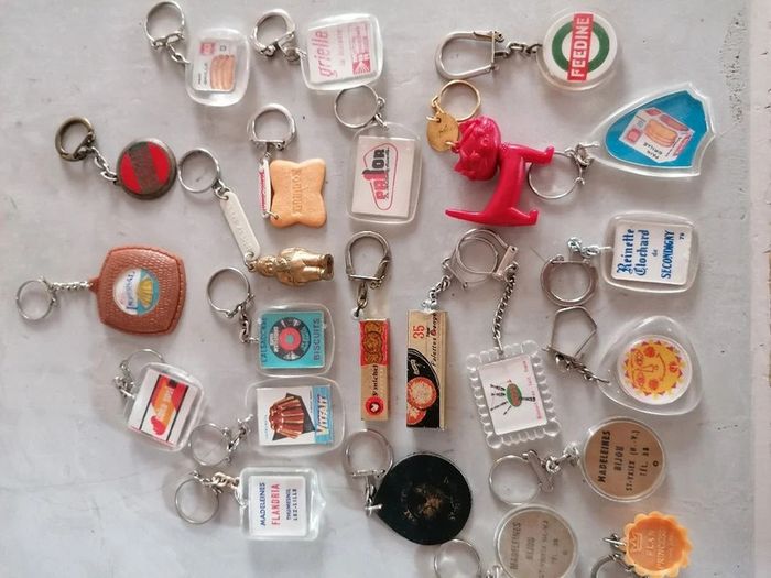 lot de 24 porte cle theme biscuit - photo numéro 6