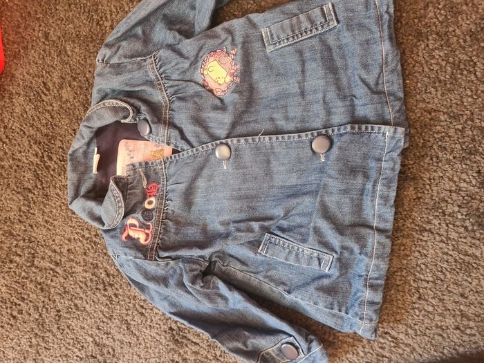 Veste en jean winnie l'ourson