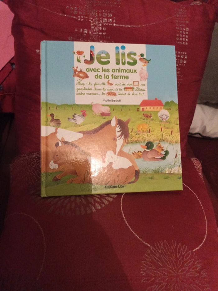 Je lis avec les animaux de la ferme