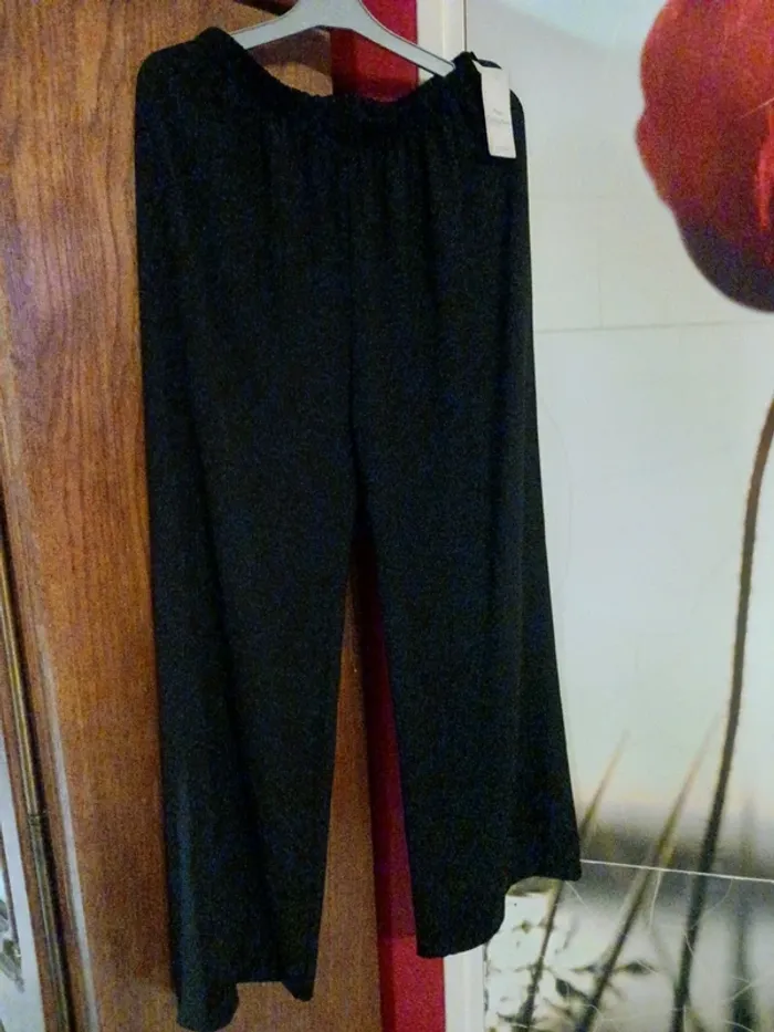 Pantalon large fluide