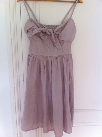 Robe neuve à fines rayures H&M taille 38