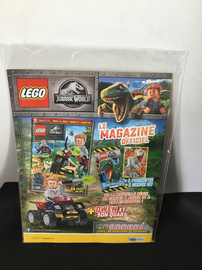 Lego Ninjago magazine + polybag minifigurine Lloyd scellé - photo numéro 2