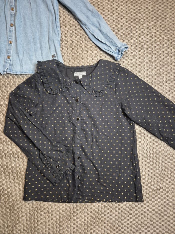 Lot de 2 chemises fille Vertbaudet - 8 ans - photo numéro 2