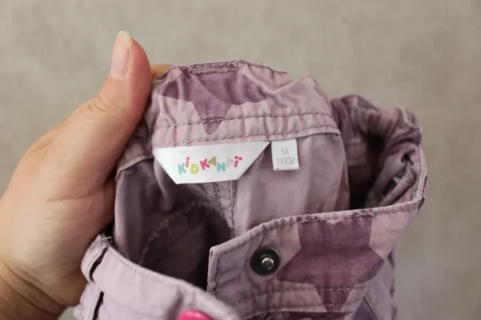 👖 Pantalon mauve, étoile, Kid Kanai, Taille 5 ans 📌 - photo numéro 3