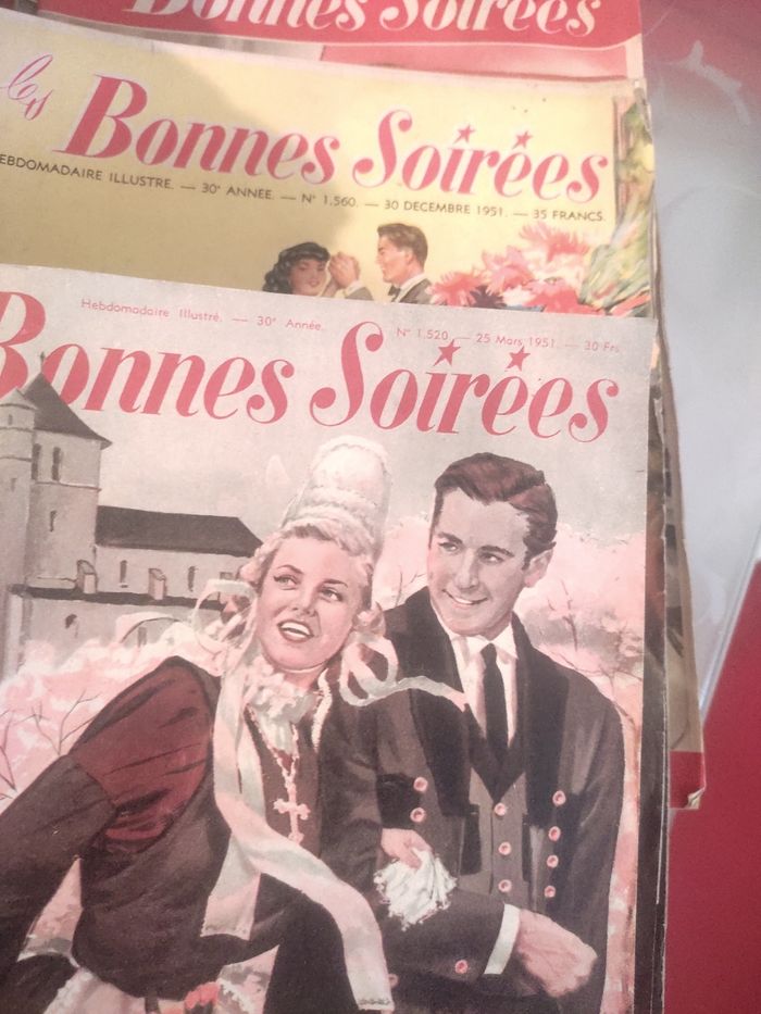 Lot de revues des années 1951 et 1952 - photo numéro 2