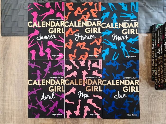 Collection complète de 12 livres Calendar Girl - photo numéro 3
