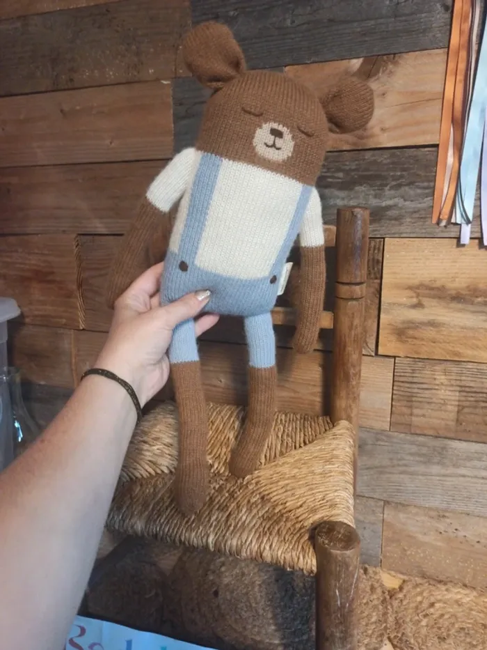 Peluche ours main sauvage tbe - photo numéro 5