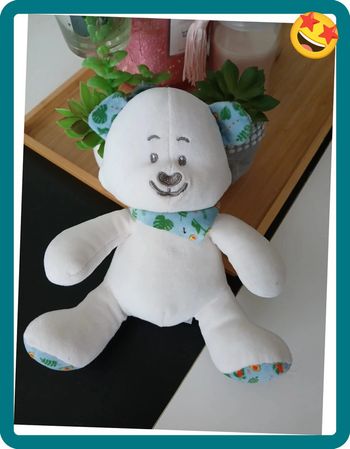 Péluche doudou Mustela 🌿🎁