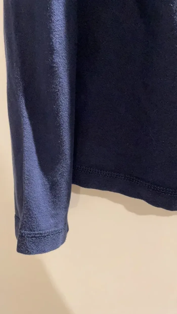 Polo femme à manches longues Tommy Hilfiger denim taille XS - photo numéro 3
