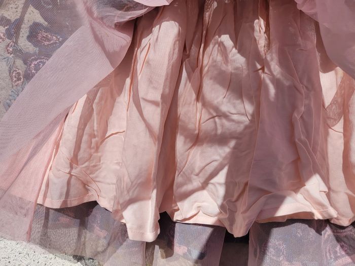 Magnifique jupe Billieblush, 3 épaisseurs en tulle, fleurs brodées, 10 ans - photo numéro 5