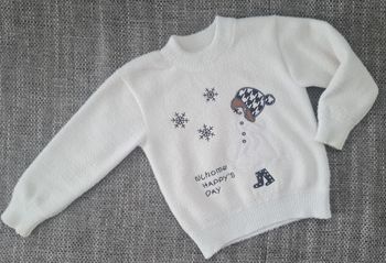 Pull hiver chaud fille 3 ans – doux & confortable