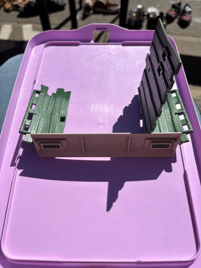 Pièce détaché zoo playmobil barrière verte - photo numéro 2