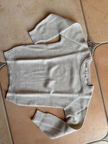 Pull cinq ans fille, nid-d’abeilles Monoprix Kids