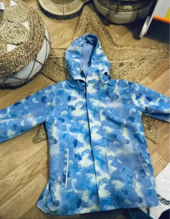 Imperméable intérieur polaire mixte 7/8ans - photo numéro 2