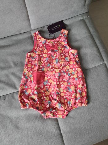 Combishort barboteuse Sergent Major taille 12 mois neuf avec étiquettes