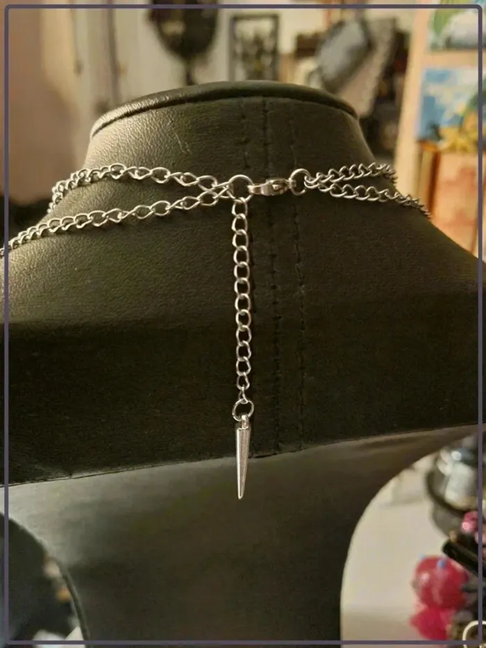 Collier gothique médiéval - photo numéro 4